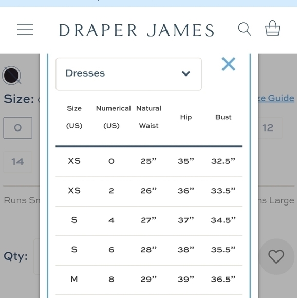 New Draper James Floral Print V-Neck Black Midi Dress NWT Size 0 - Picture 4 of 11